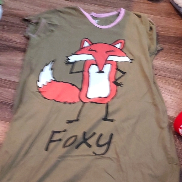 Nightgown pj's, lazy one, medium, woman, green - Picture 1 of 1